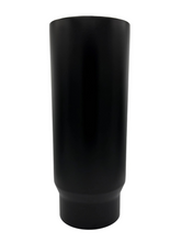 5" ID Black Powder Coated Double Wall Exhaust Tip