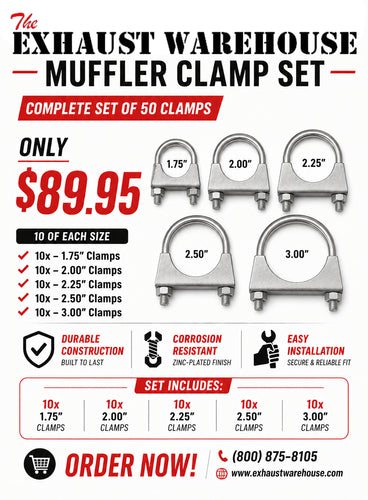 Muffler Clamp Set