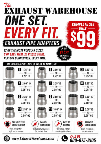 Exhaust Pipe Adapter Kit